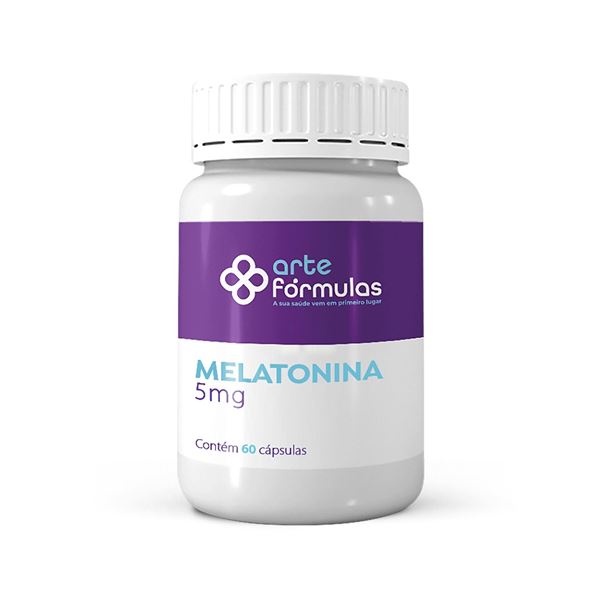 Melatonina 5mg 100 Cápsulas