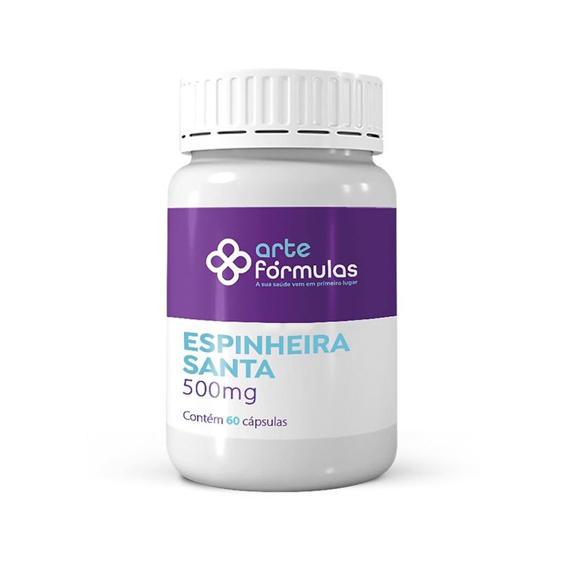 Espinheira Santa 500mg 60 Cápsulas
