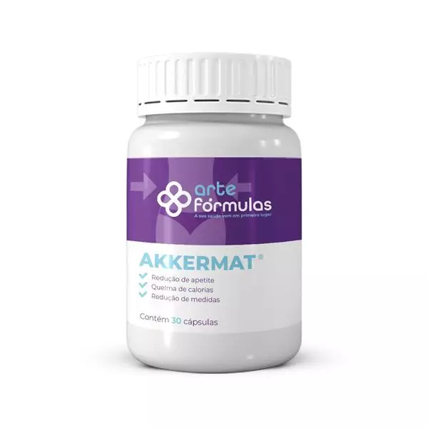 Emagrecedor Akkermat 150mg - 60 Cápsulas