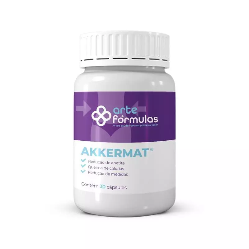 Emagrecedor Akkermat 150mg - 60 Cápsulas