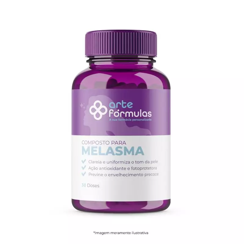 Composto para Melasma 60 cápsulas