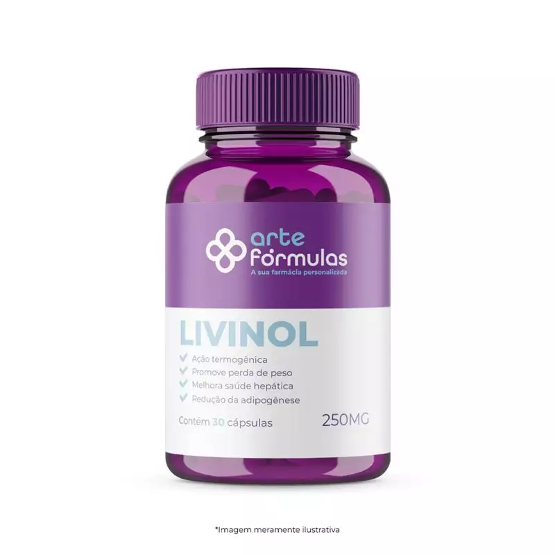 LIVINOL 250mg - 30 cápsulas