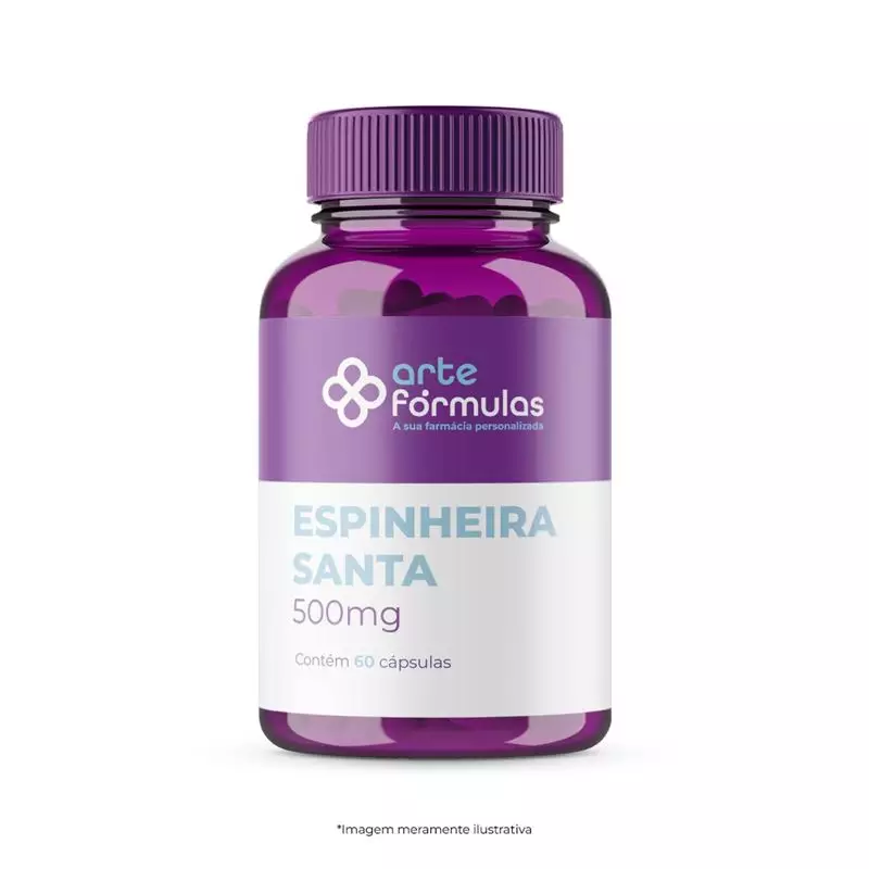 Espinheira Santa 500mg 60 Cápsulas
