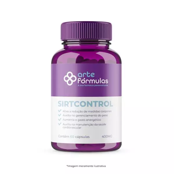 SirtControl 400mg - 60 cápsulas