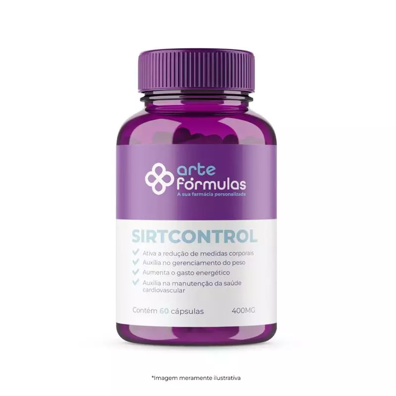 SirtControl 400mg - 60 cápsulas